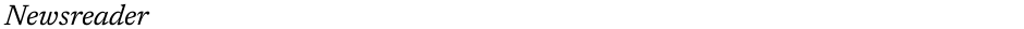 NewsreaderDemo
