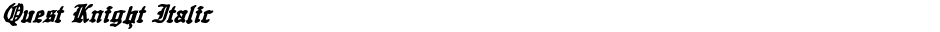 Quest Knight ItalicDemo