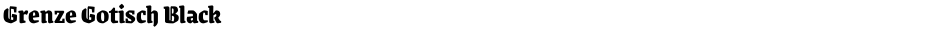Grenze Gotisch BlackDemo