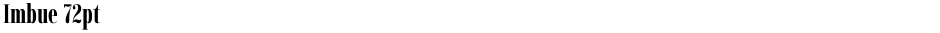 Imbue 72ptDemo