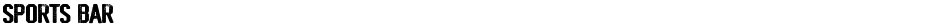 Sports BarDemo
