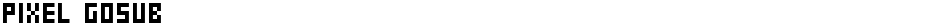Pixel GosubDemo