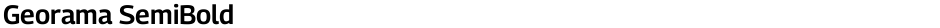Georama SemiBoldDemo