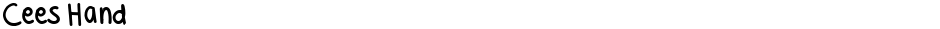 Cees HandDemo