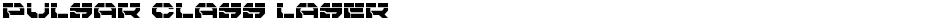 Pulsar Class LaserDemo