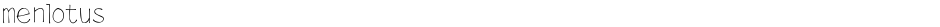 menlotusDemo
