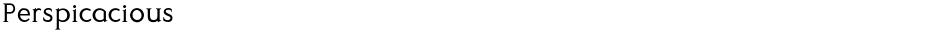PerspicaciousDemo