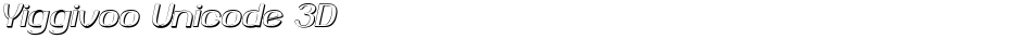 Yiggivoo Unicode 3DDemo