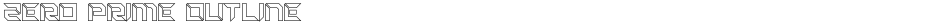Zero Prime OutlineDemo