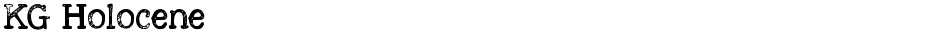 KG HoloceneDemo