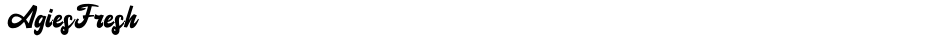 AgiesFreshDemo