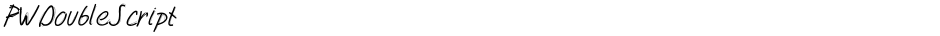 PWDoubleScriptDemo