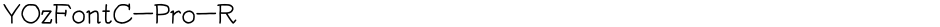 YOzFontC-Pro-RDemo