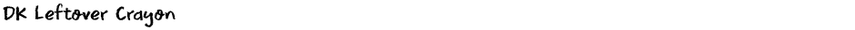 DK Leftover CrayonDemo