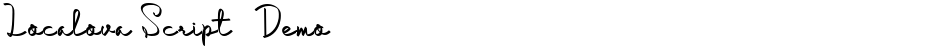 Localova Script - DemoDemo