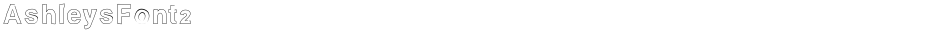 AshleysFont2Demo