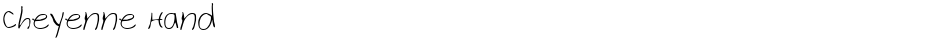 Cheyenne HandDemo