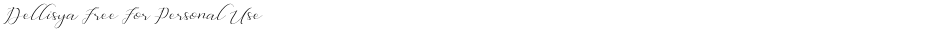 Dellisya Free For Personal UseDemo