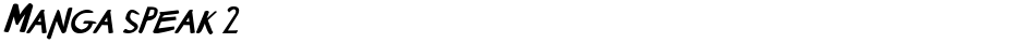 Manga speak 2Demo