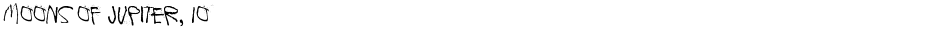 Moons of Jupiter, IoDemo