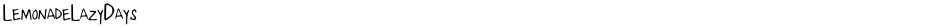 LemonadeLazyDaysDemo