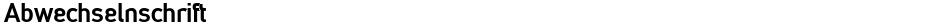 AbwechselnschriftDemo