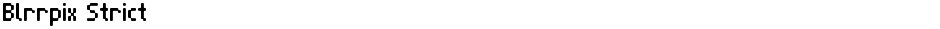 Blrrpix StrictDemo