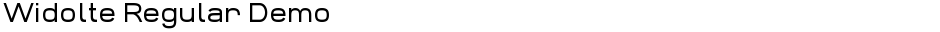 Widolte Regular DemoDemo