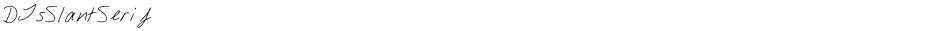 DJsSlantSerifDemo