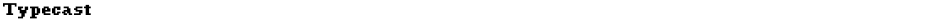 TypecastDemo