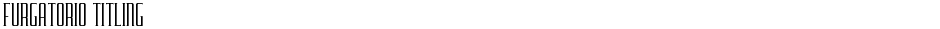 Furgatorio TitlingDemo