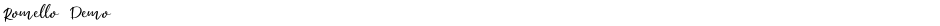 Romello DemoDemo