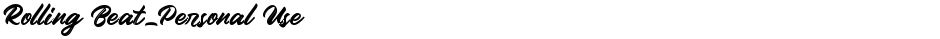 Rolling Beat_Personal UseDemo