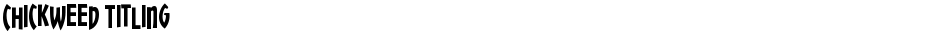 Chickweed TitlingDemo