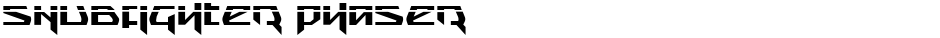 Snubfighter PhaserDemo