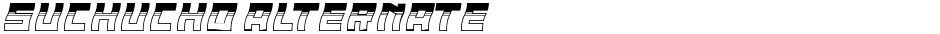 Suchucho AlternateDemo