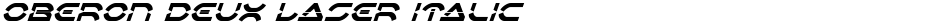 Oberon Deux Laser ItalicDemo