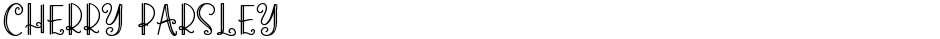Cherry ParsleyDemo