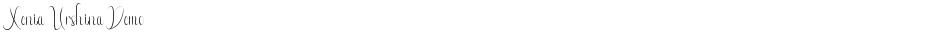 Xenia Urshina DemoDemo