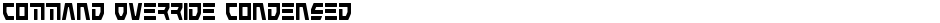 Command Override CondensedDemo