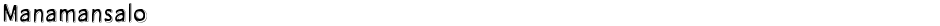 ManamansaloDemo
