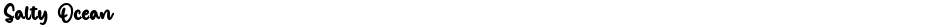Salty OceanDemo