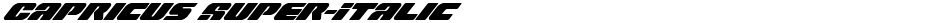 Capricus Super-ItalicDemo