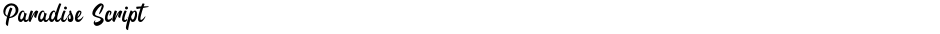 Paradise ScriptDemo