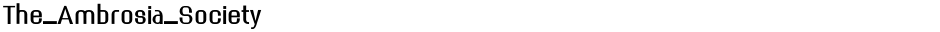 The_Ambrosia_SocietyDemo