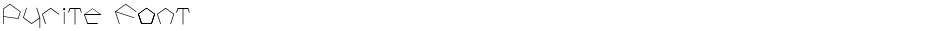 Pyrite FontDemo