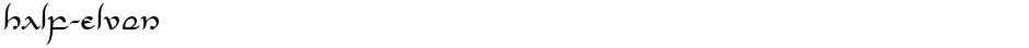 Half-ElvenDemo