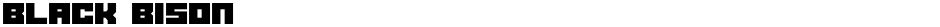 Black bisonDemo