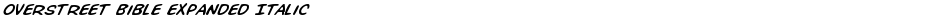 Overstreet Bible Expanded ItalicDemo