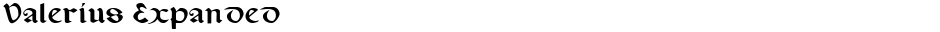 Valerius ExpandedDemo